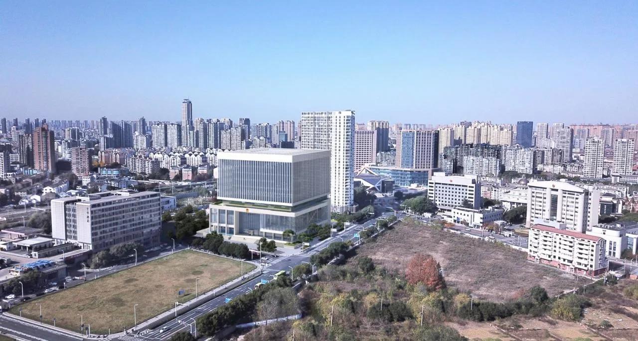 BIM Architecture | Solidified Justice • Changzhou Intermediate People's Court Expansion/Jianhe Architecture