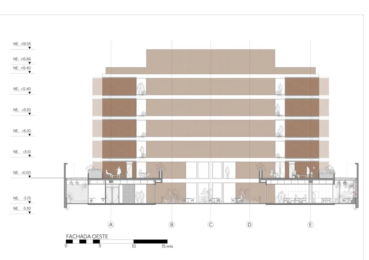 BIM Architecture | BA'RA Hotel/Plan: b arquitectos
