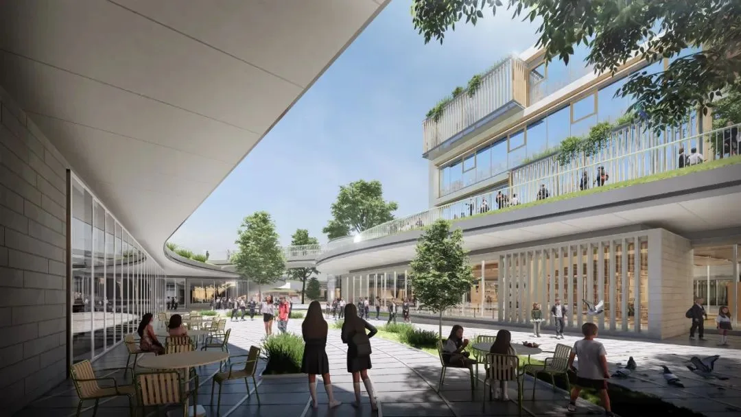 BIM Architecture | Embracing Childhood in the 'Green Wilderness Town' Original: Future Campus of Qianjiang New City in Hangzhou/10 Design