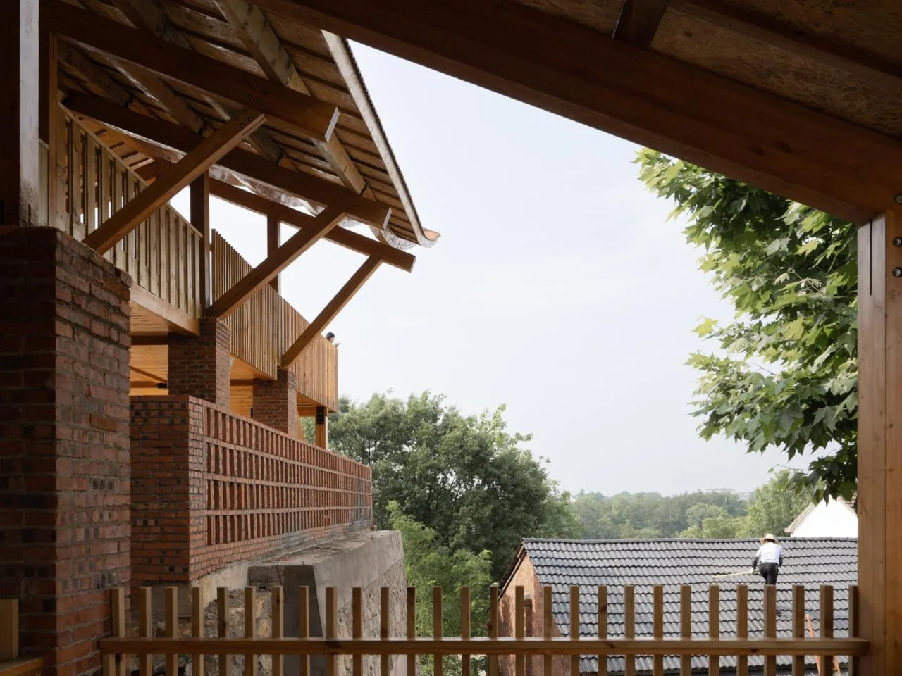 BIM Architecture | Anhui Qianshan Poomlong Kiln and Intangible Cultural Heritage Living Room/Grey Space Architecture Firm