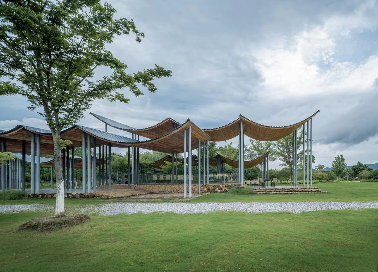 BIM Architecture | Jingshan Flower Sea Pavilion/Zhejiang Agriculture and Forestry University Landscape Design Institute+Hangzhou Dongwei Architecture