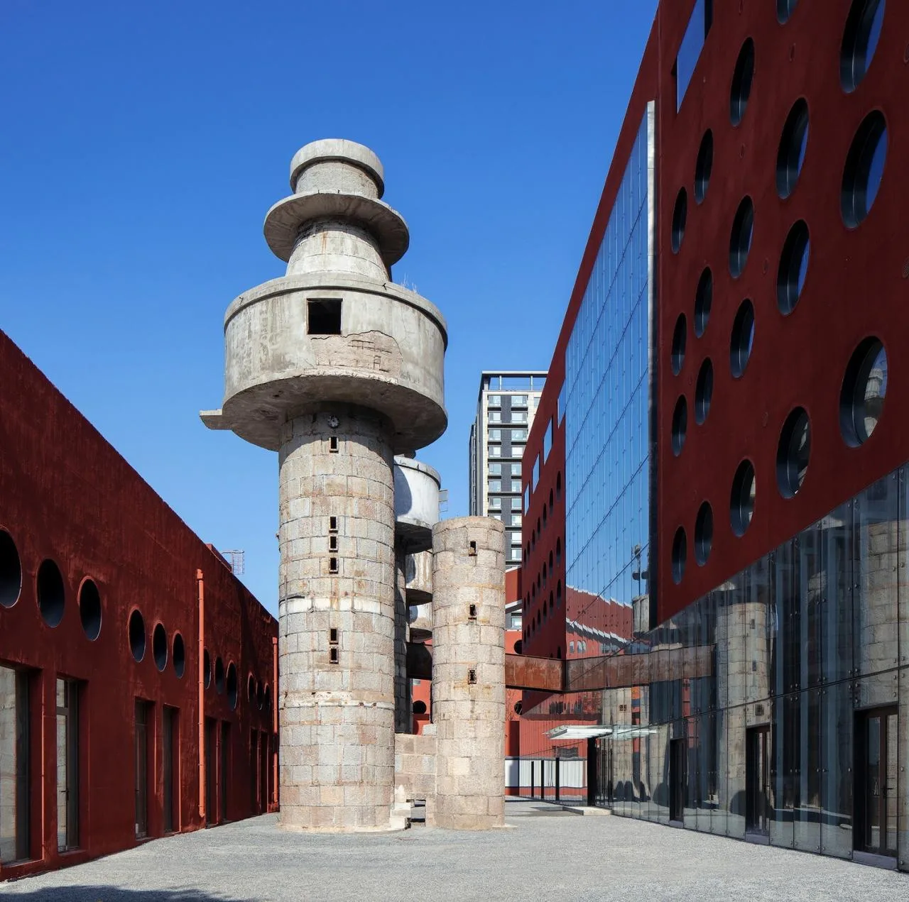 BIM Architecture | Renovation of Nanxiaoying Heating Plant, Beyond Jinhui Park/Original Site Building