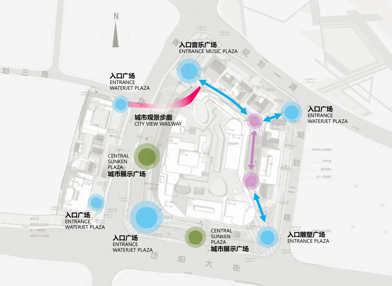 BIM Architecture | Landscape City · Taiwen City Square/Jianhe Architecture