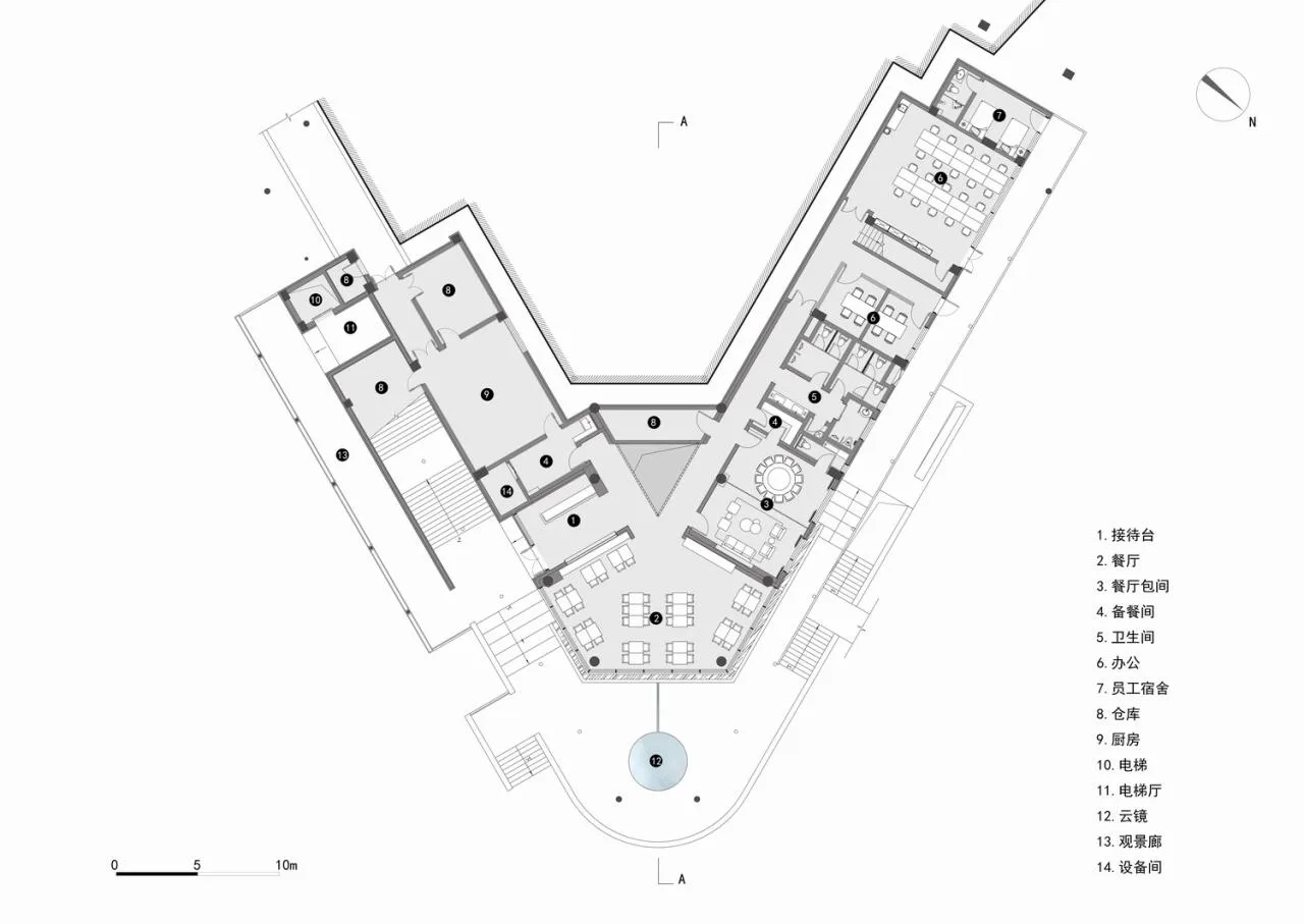 BIM Architecture | Turning into Stars in the Sky, a Quiet and Beautiful Soul Habitat: Shijiazhuang Ande Life Memorial Park · Cloud Mirror/Small Hidden Architecture