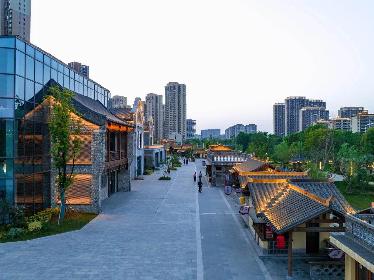 BIM Architecture | Ancient Charm and New Life, Space and Group Images: Fuyang Goujie/Baitao Architecture
