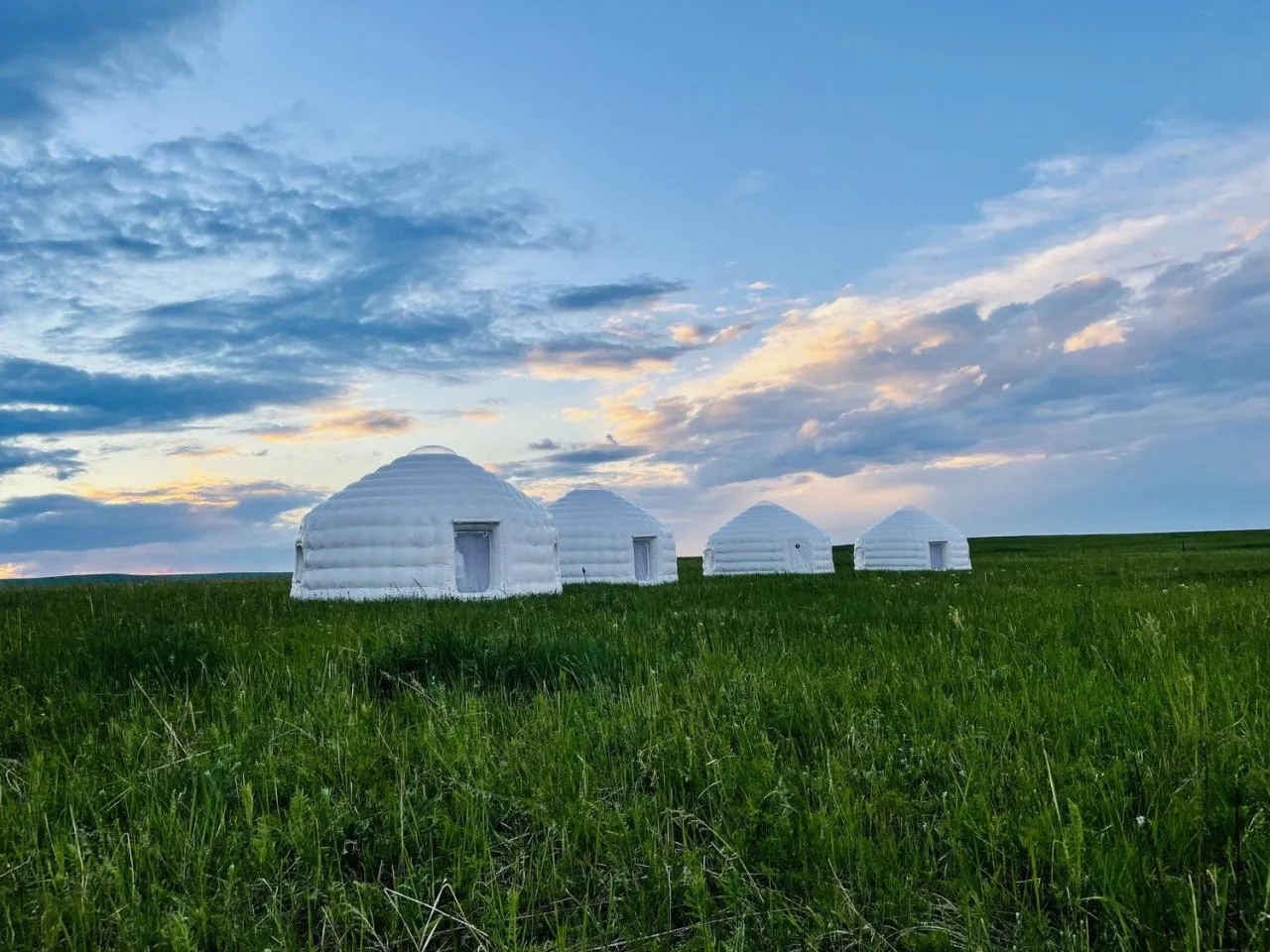 BIM Architecture | Inflatable Mongolian yurt Air Ger/Ger Studio