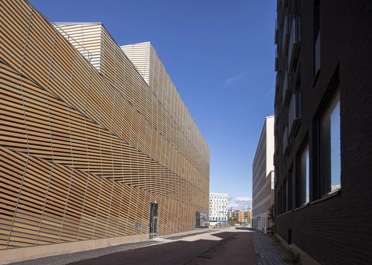 BIM Architecture | Saukonlaituri Terraced Parking Lot/ALA Architects