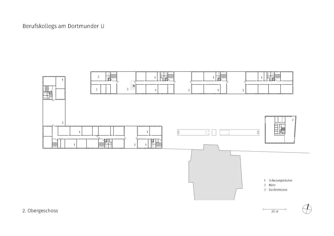 BIM Architecture | Gerber Architekten, U Art and Creativity Center and Vocational Education Academy in Dortmund, Germany