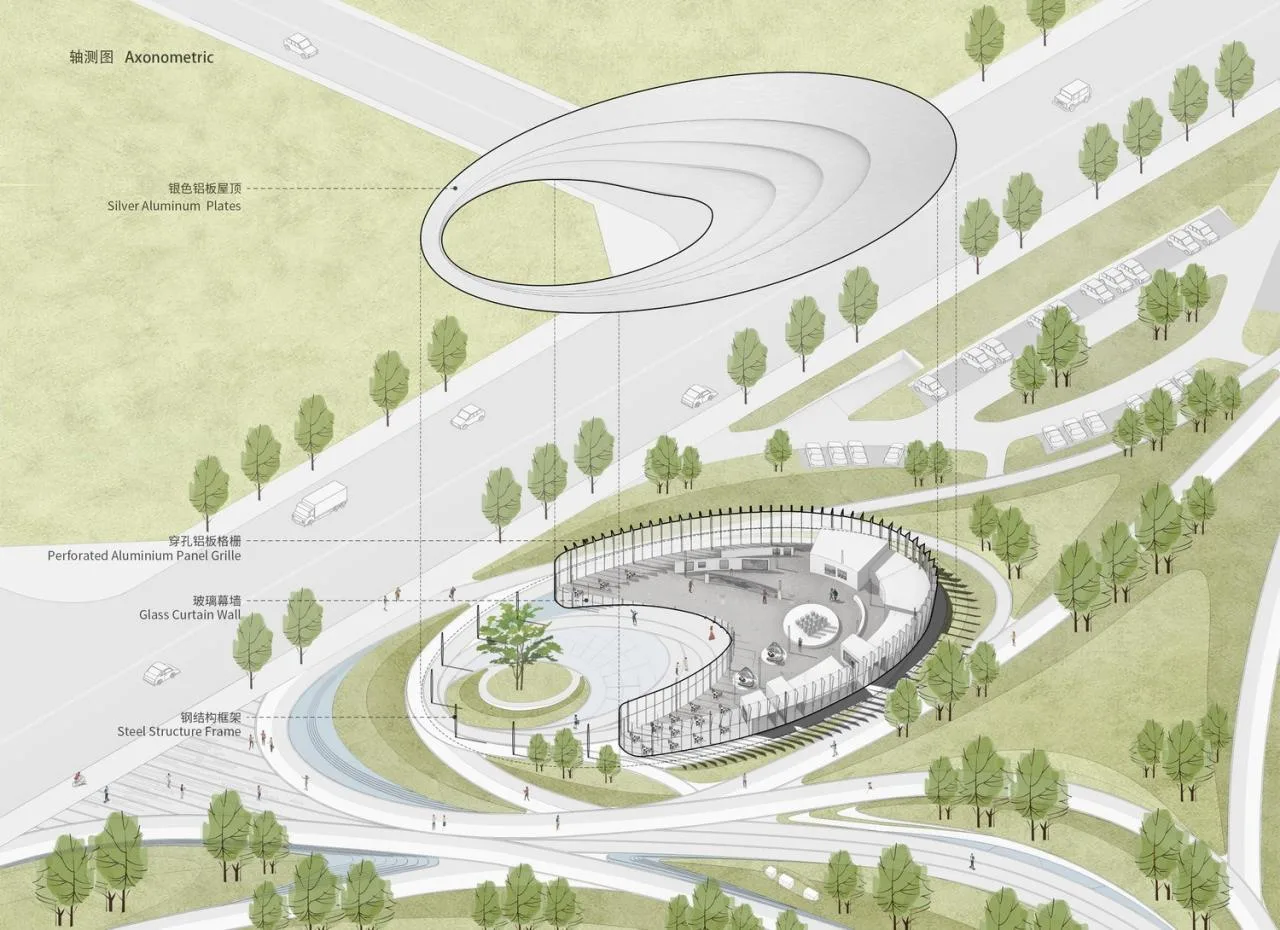 BIM Architecture | Haikou Xixiu Park Visitor Center/Muda Architecture