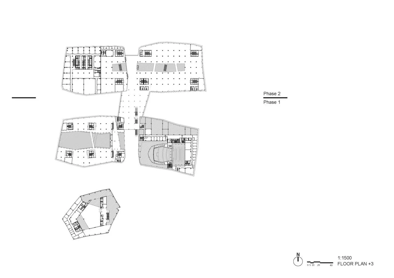 BIM Architecture | Shandong Provincial Capital Cultural and Art Center Third Hall/French AS Architecture Studio