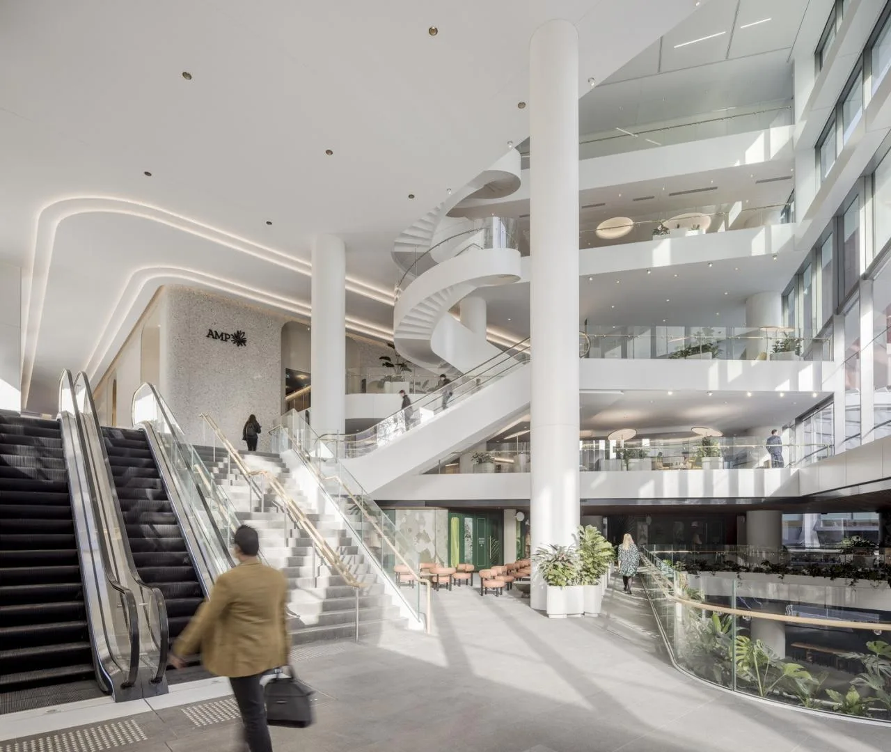 BIM architecture | First tower renovation in Quay Quarter, 'grafting' new floor slabs/3XN