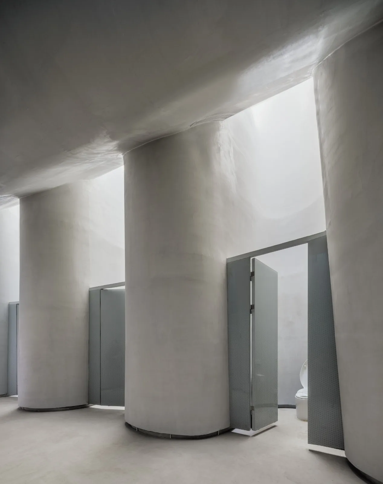 BIM Architecture | Tianguang Handwashing Hall/Crowdbuilding