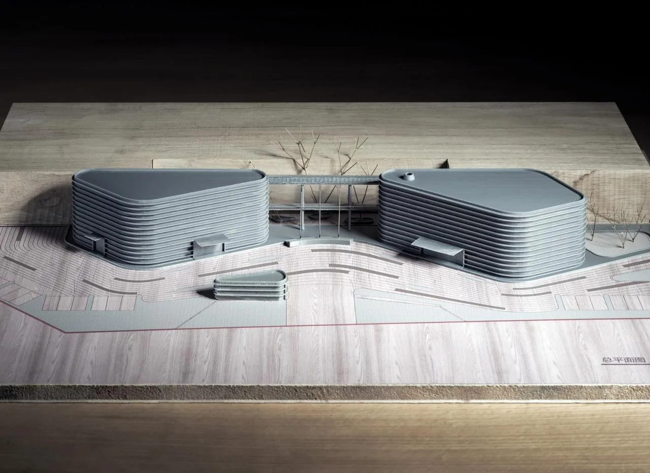 BIM Architecture | Building Sample for the Development of Private Enterprises in Southern Jiangsu: Hangya Technology Headquarters Office Building/Meter sized Building