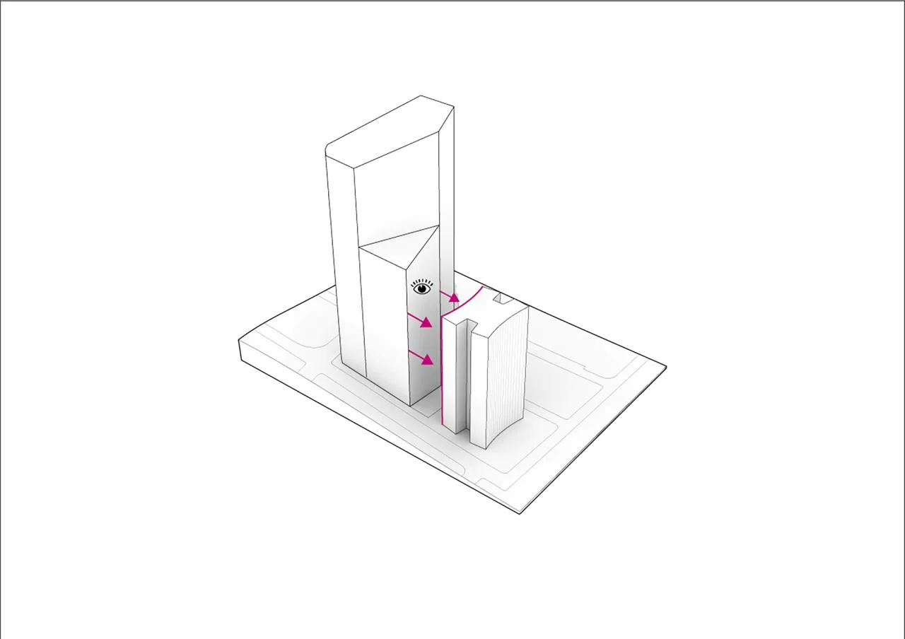 BIM architecture | First tower renovation in Quay Quarter, 'grafting' new floor slabs/3XN