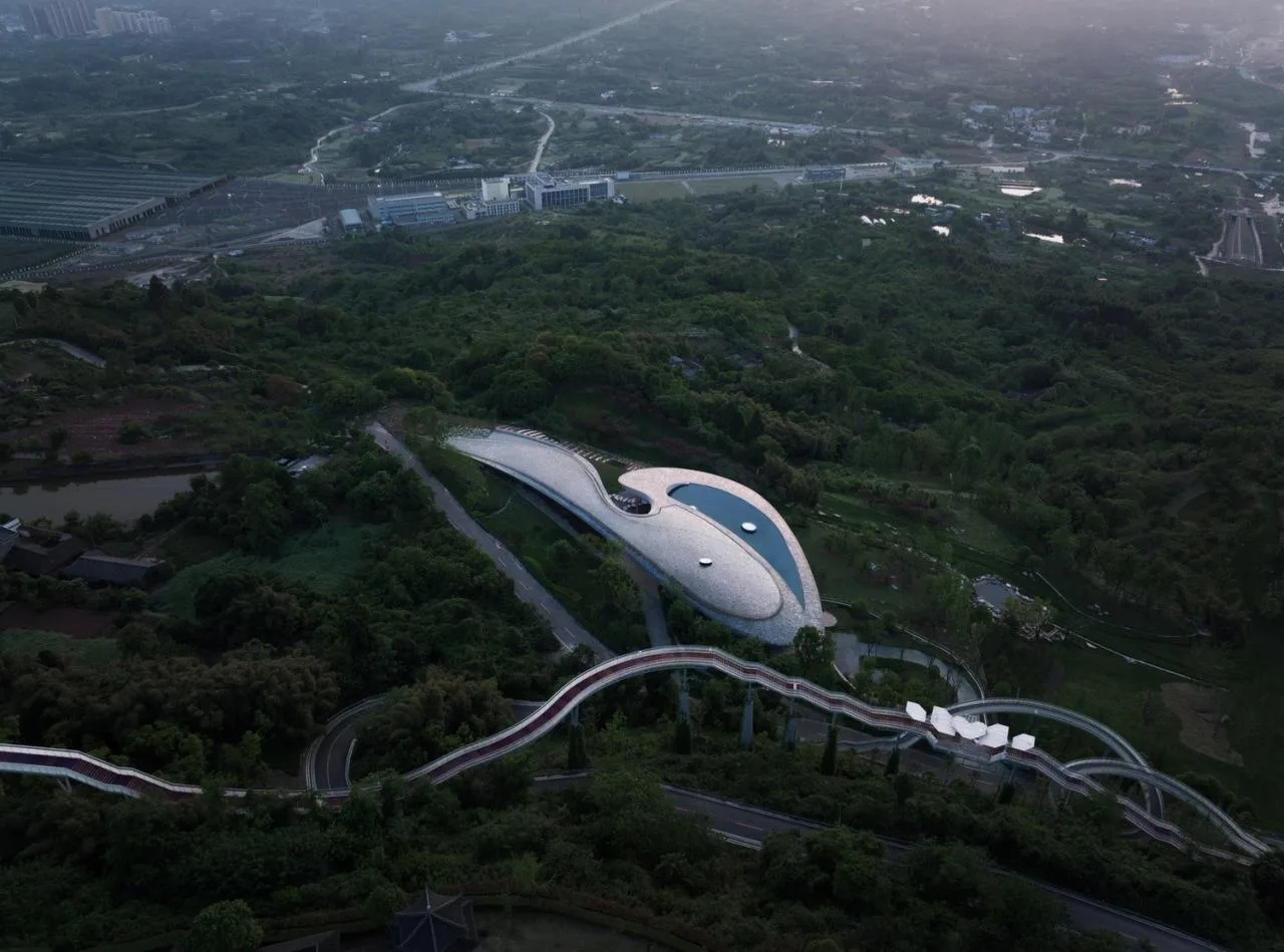 BIM Architecture | Longquan Mountain Mirror High Altitude Platform/BUZZ Architecture Firm