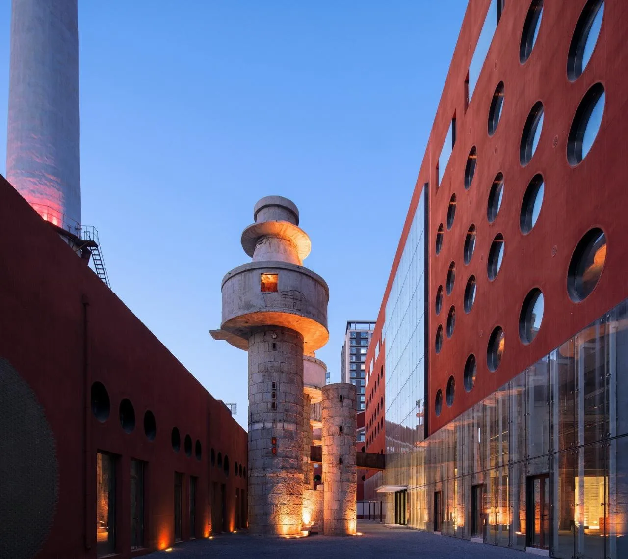 BIM Architecture | Renovation of Nanxiaoying Heating Plant, Beyond Jinhui Park/Original Site Building
