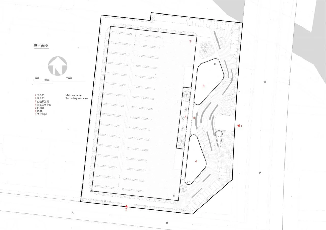 BIM Architecture | Building Sample for the Development of Private Enterprises in Southern Jiangsu: Hangya Technology Headquarters Office Building/Meter sized Building