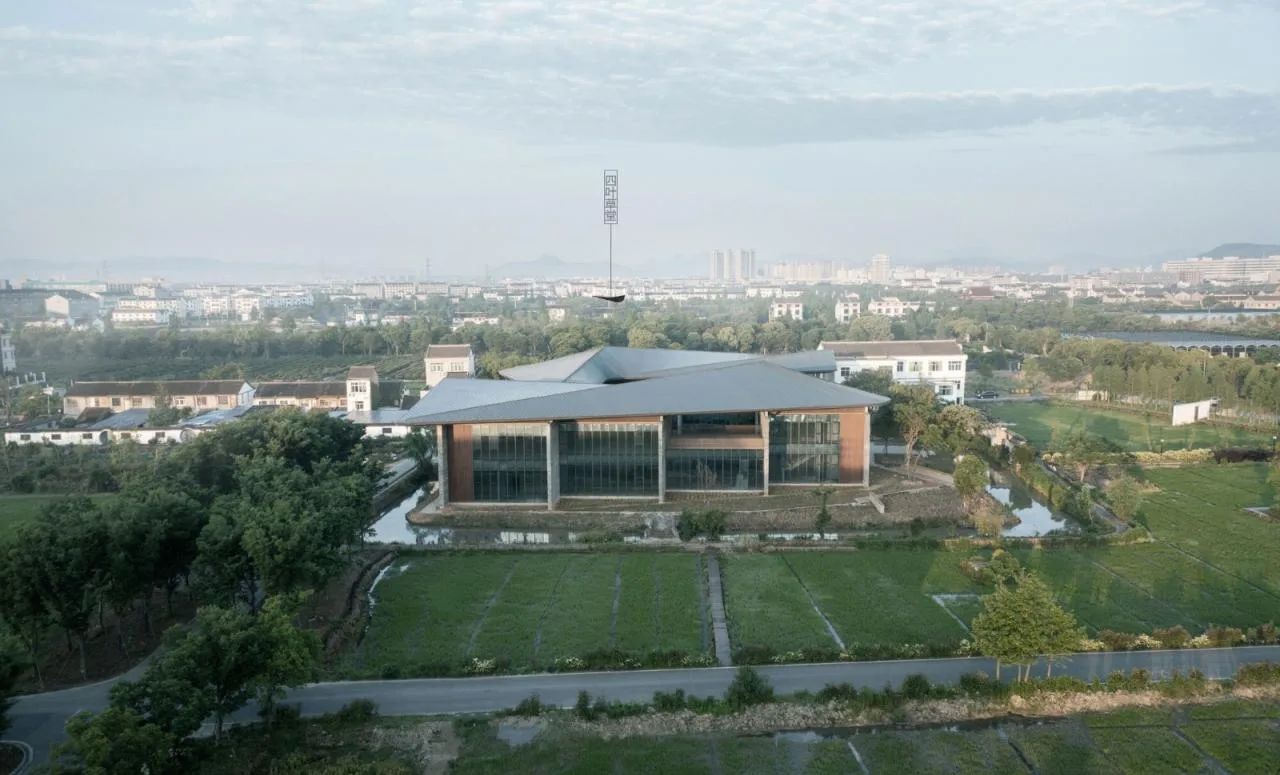 BIM Architecture | Landscape Architecture of Taizhou Lulang Post Station/Garden Building