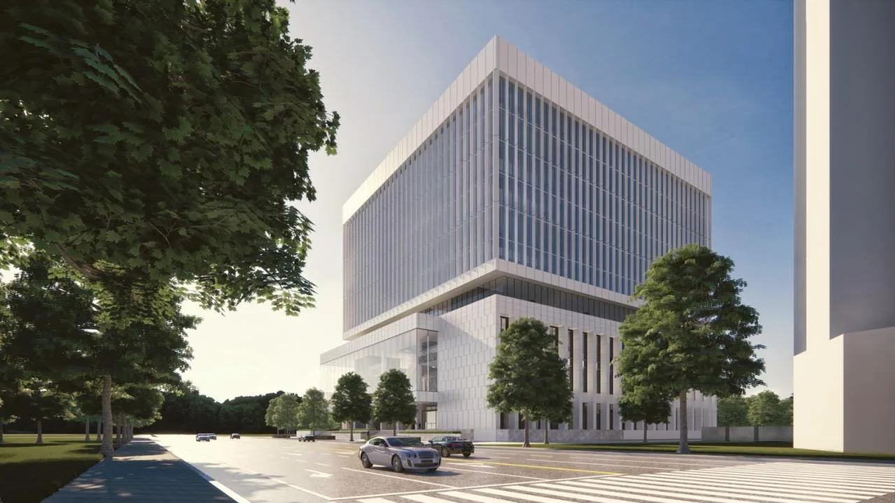 BIM Architecture | Solidified Justice • Changzhou Intermediate People's Court Expansion/Jianhe Architecture