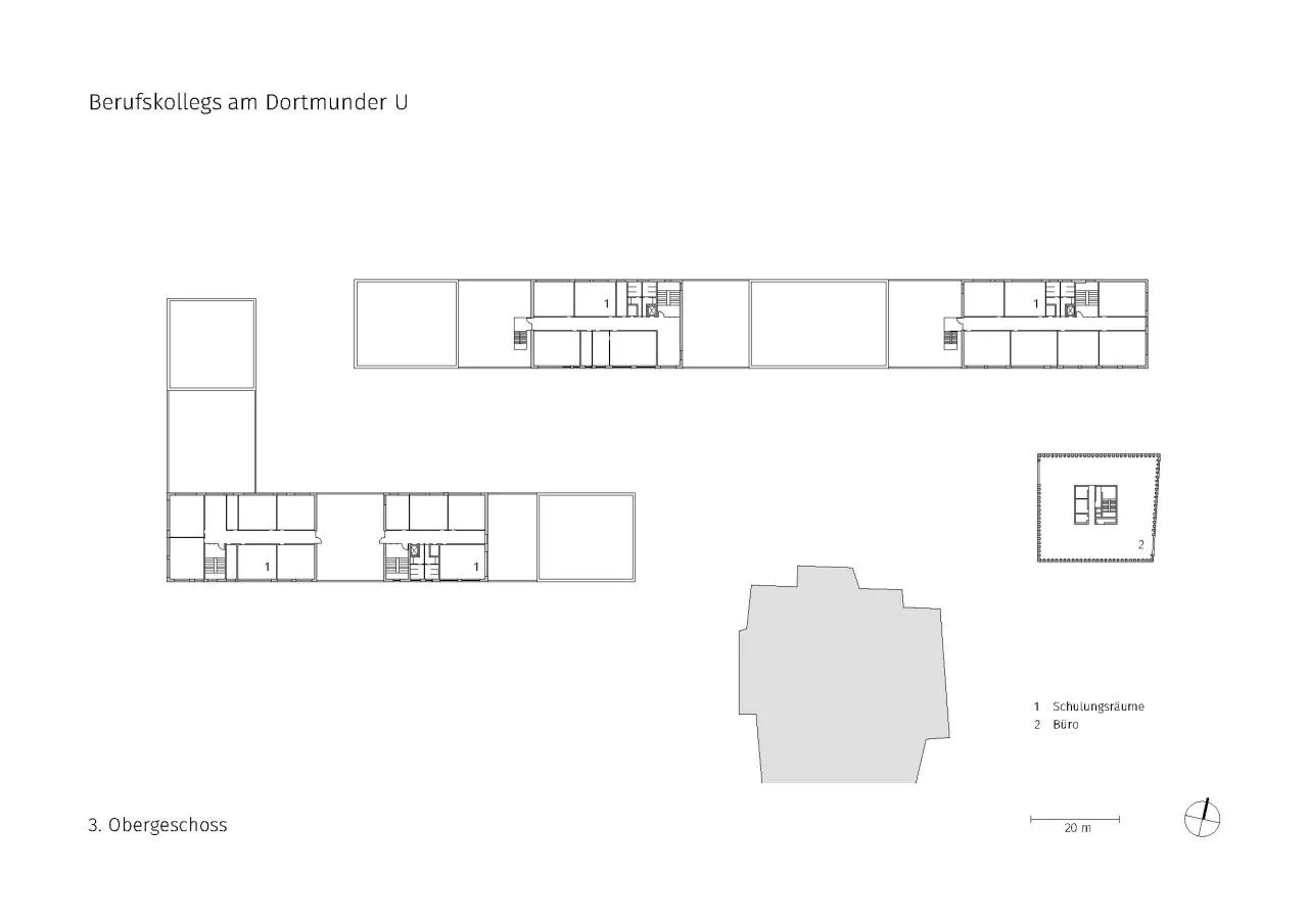 BIM Architecture | Gerber Architekten, U Art and Creativity Center and Vocational Education Academy in Dortmund, Germany
