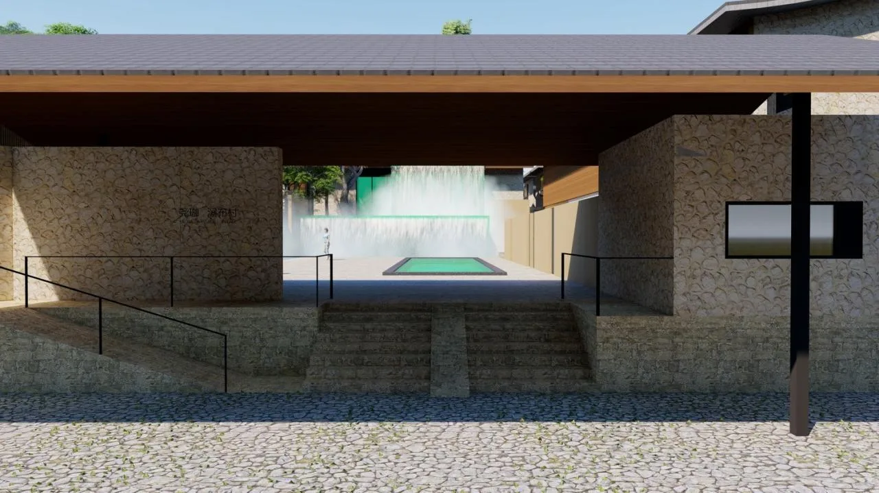 BIM Architecture | Poetic Dwelling Under the Waterfall: Yaojia Waterfall Village/Shanghai Yaoshun Architectural Design Co., Ltd