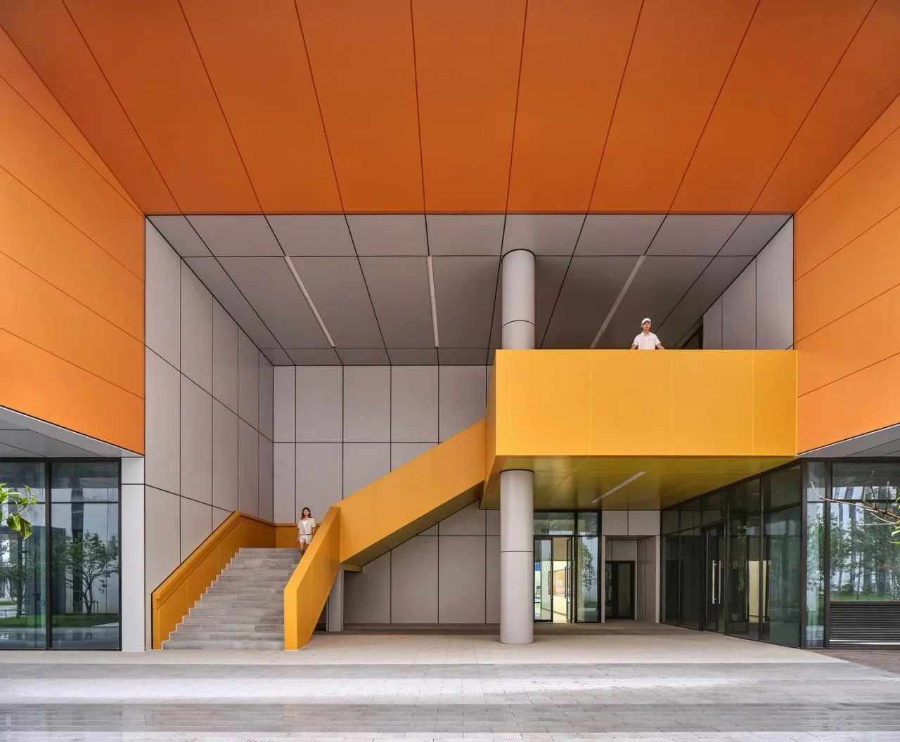 BIM architecture | Jumping colors x smiling curves, injecting vitality and emotion into park buildings: Suzhou Xinyang Industrial Park/FTA