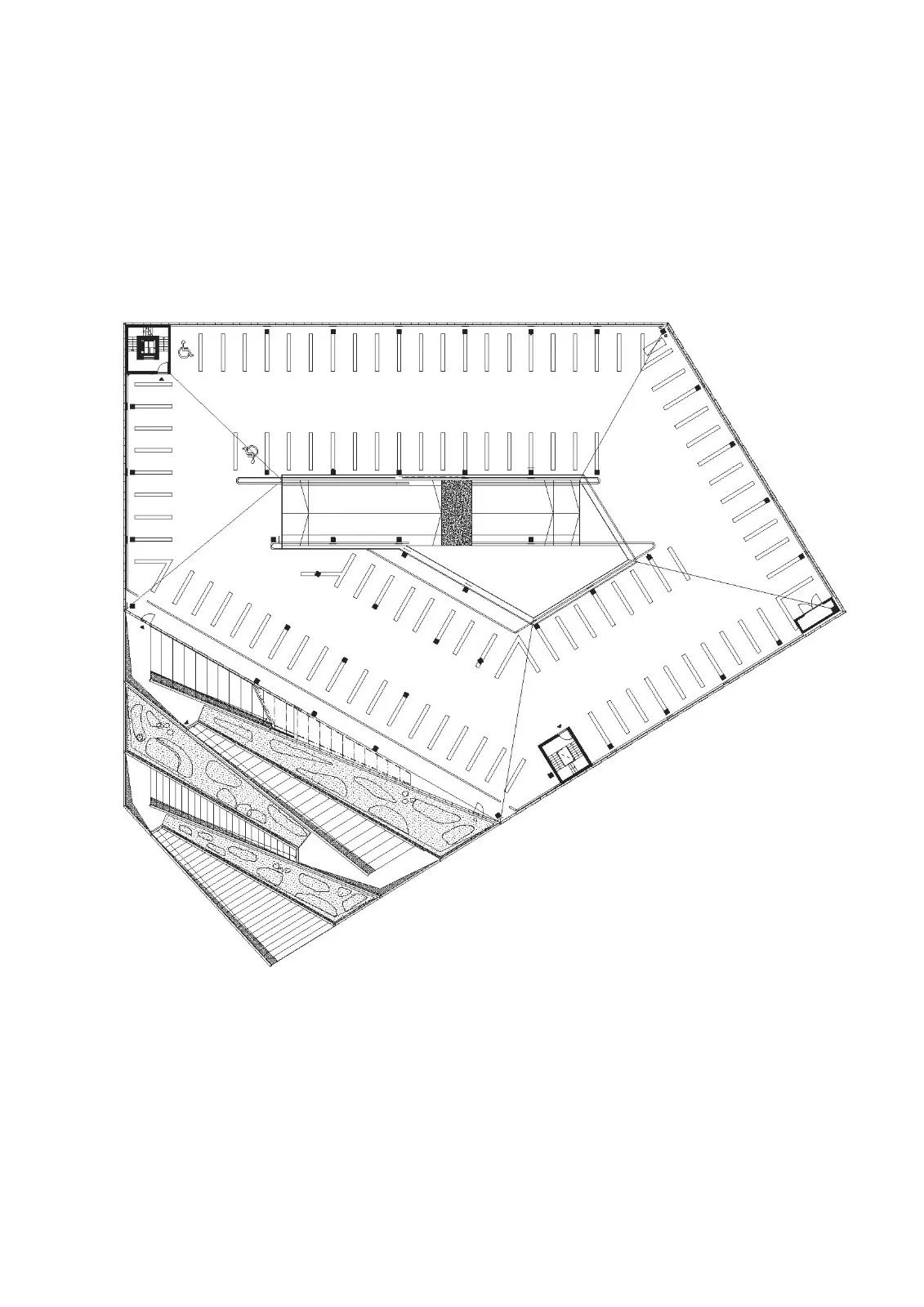 BIM Architecture | Saukonlaituri Terraced Parking Lot/ALA Architects