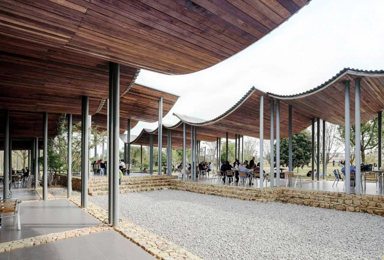 BIM Architecture | Jingshan Flower Sea Pavilion/Zhejiang Agriculture and Forestry University Landscape Design Institute+Hangzhou Dongwei Architecture