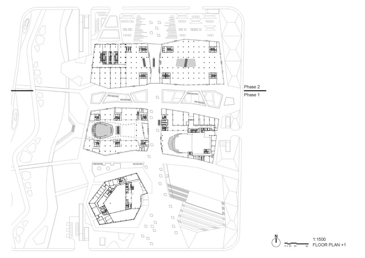 BIM Architecture | Shandong Provincial Capital Cultural and Art Center Third Hall/French AS Architecture Studio