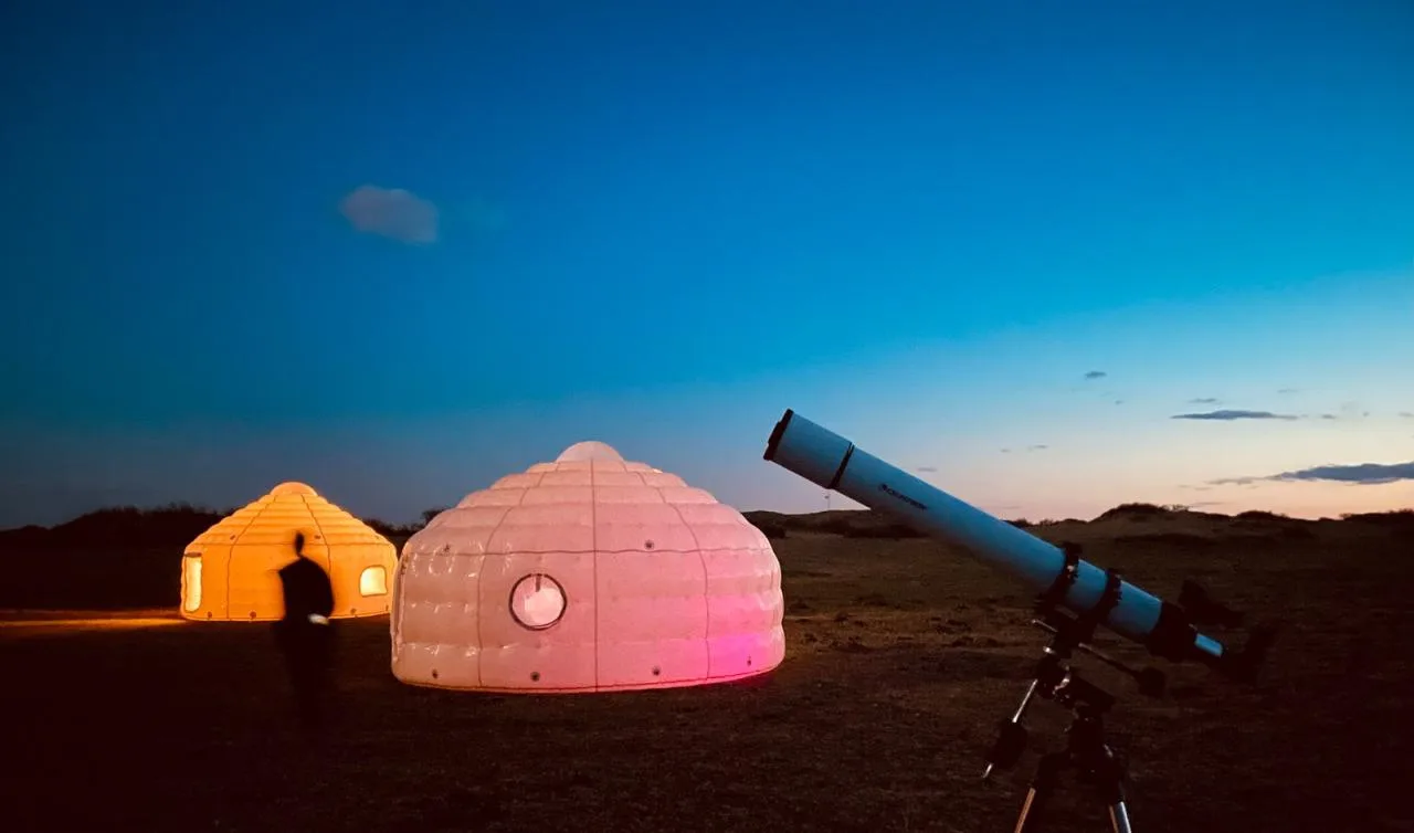 BIM Architecture | Inflatable Mongolian yurt Air Ger/Ger Studio
