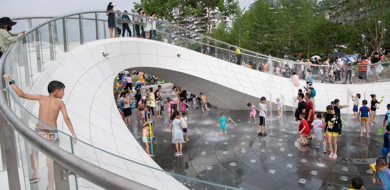 BIM Architecture | Landscape Design: Luhu Water Line Park/Lab D+H
