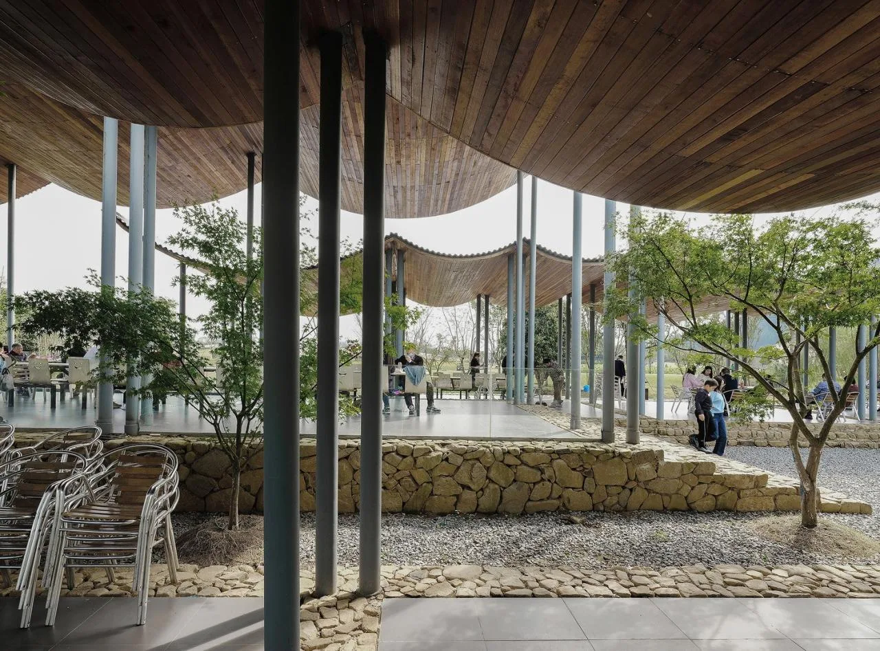 BIM Architecture | Jingshan Flower Sea Pavilion/Zhejiang Agriculture and Forestry University Landscape Design Institute+Hangzhou Dongwei Architecture