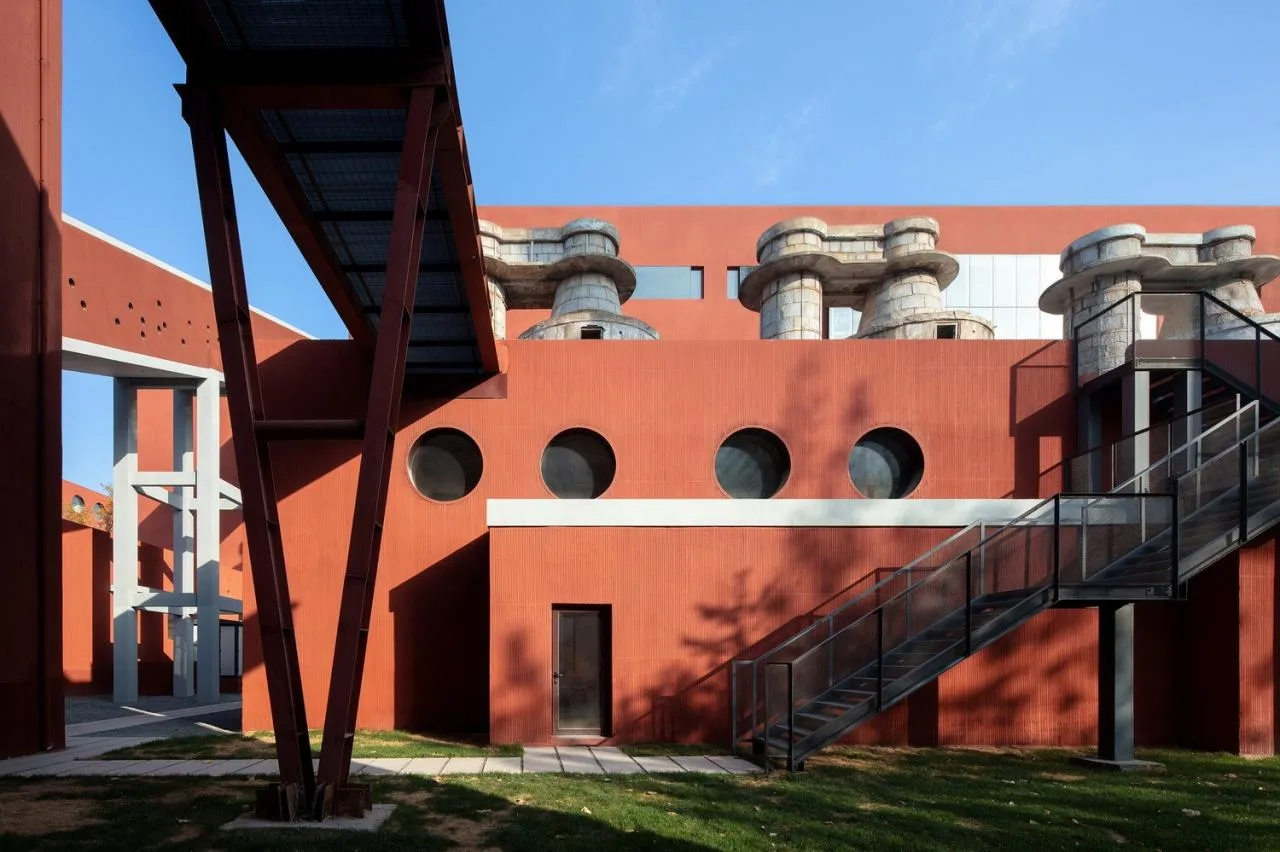 BIM Architecture | Renovation of Nanxiaoying Heating Plant, Beyond Jinhui Park/Original Site Building