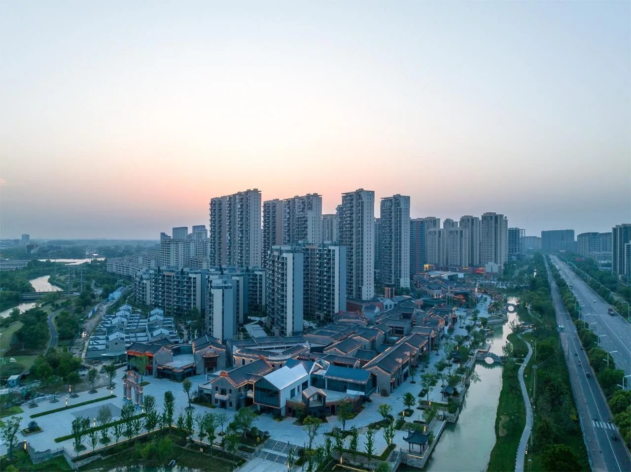 BIM Architecture | Ancient Charm and New Life, Space and Group Images: Fuyang Goujie/Baitao Architecture