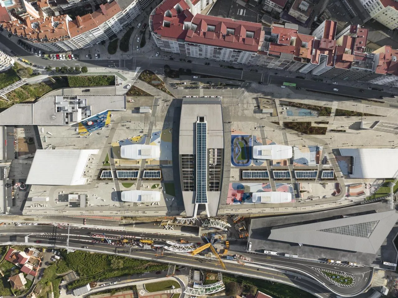 BIM Architecture | Mixed Use Transportation Complex, Vigo Integrated Transportation Hub Station, Vialia, Spain/Mephistos Architecture Firm
