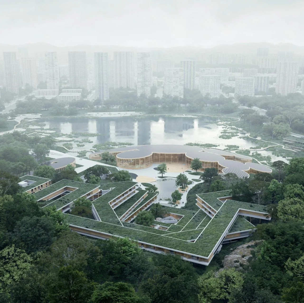 BIM Architecture | Shenzhen Bright Scientists Valley/Meng Jianmin Team+Mecanoo+Lola Landscape