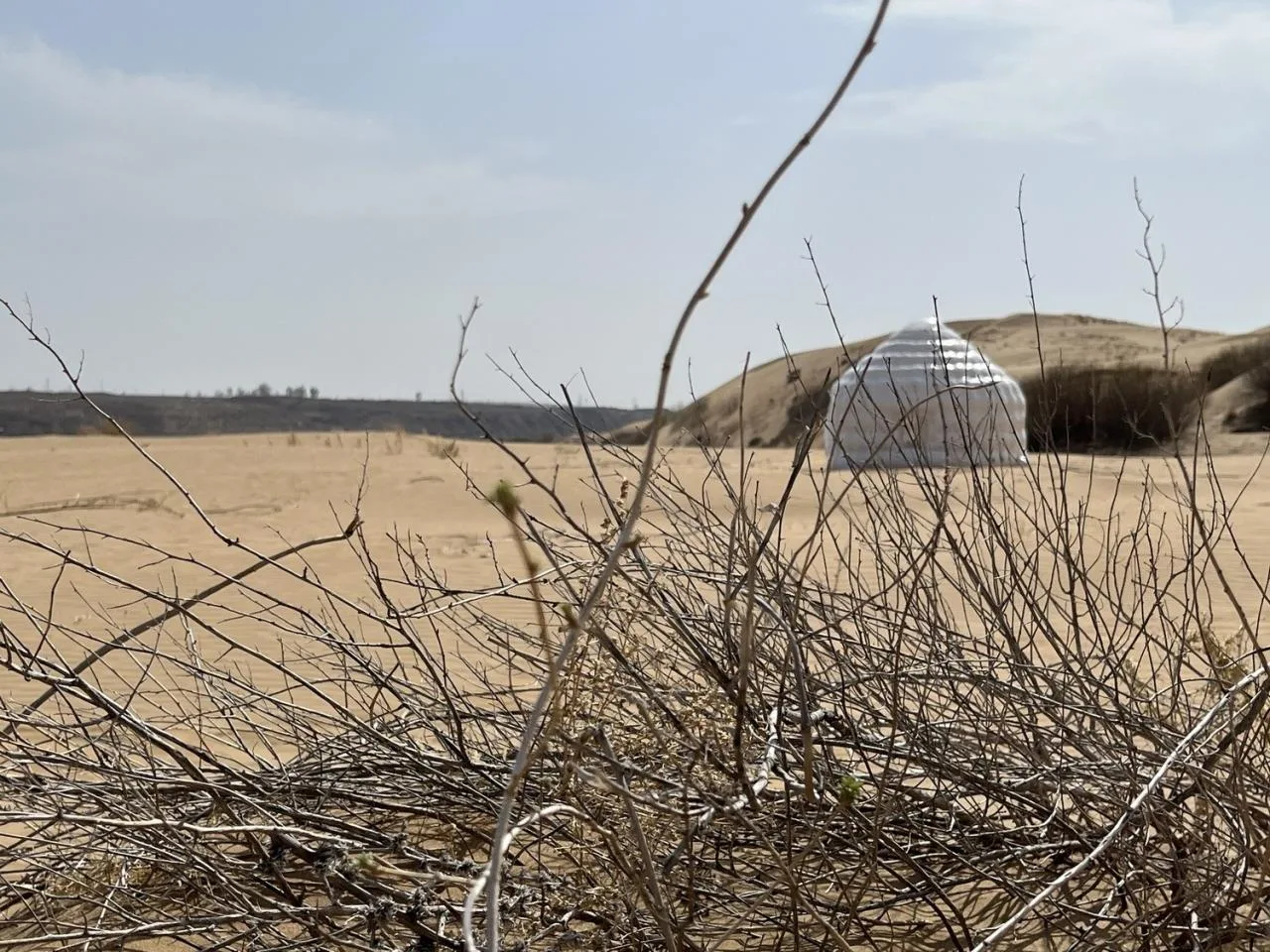 BIM Architecture | Inflatable Mongolian yurt Air Ger/Ger Studio
