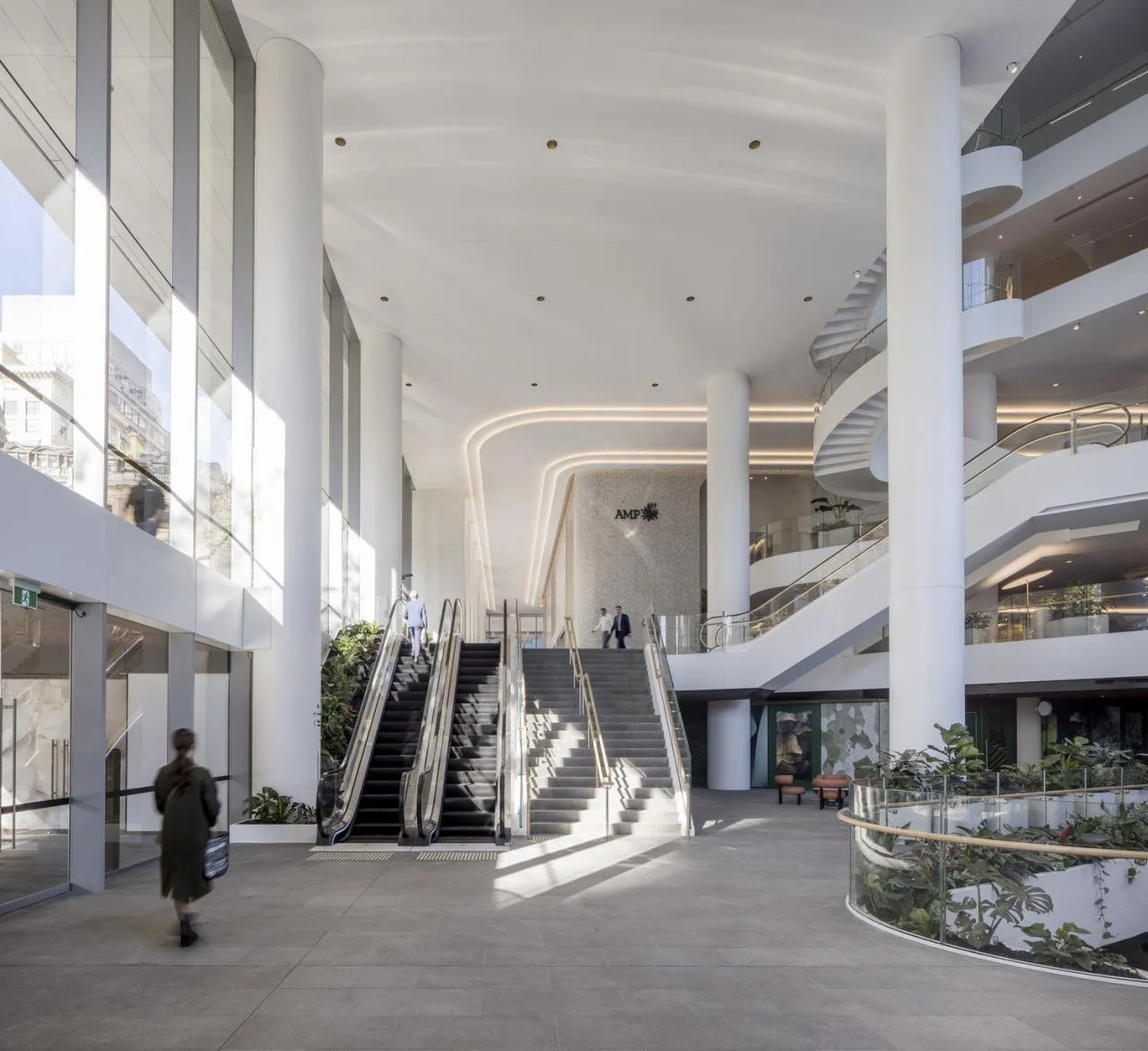 BIM architecture | First tower renovation in Quay Quarter, 'grafting' new floor slabs/3XN