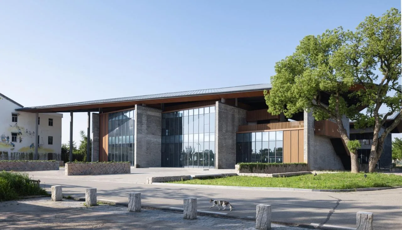 BIM Architecture | Landscape Architecture of Taizhou Lulang Post Station/Garden Building