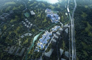 BIM Architecture: Designing the Medical School Complex with Landscape Pathways at Southern University of Science and Technology-BIM WORLD
