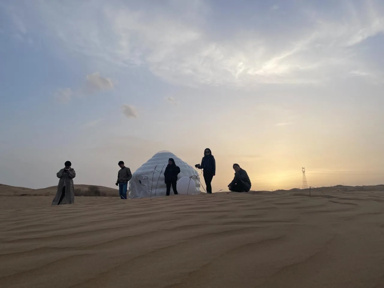 BIM Architecture | Inflatable Mongolian yurt Air Ger/Ger Studio