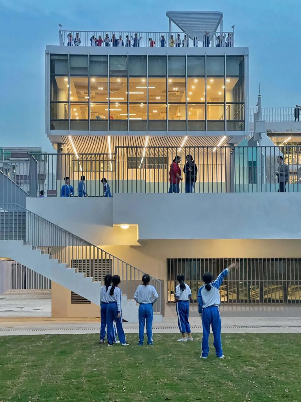 BIM Architecture | Learning Platform - Shenzhen Fuqiang Primary School/Zhongzhu Building