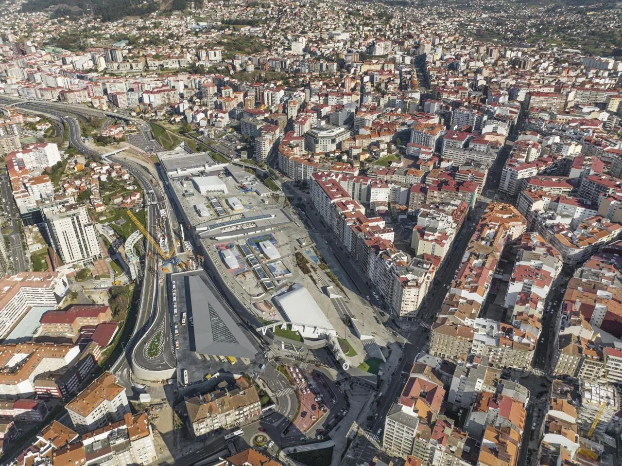 BIM Architecture | Mixed Use Transportation Complex, Vigo Integrated Transportation Hub Station, Vialia, Spain/Mephistos Architecture Firm