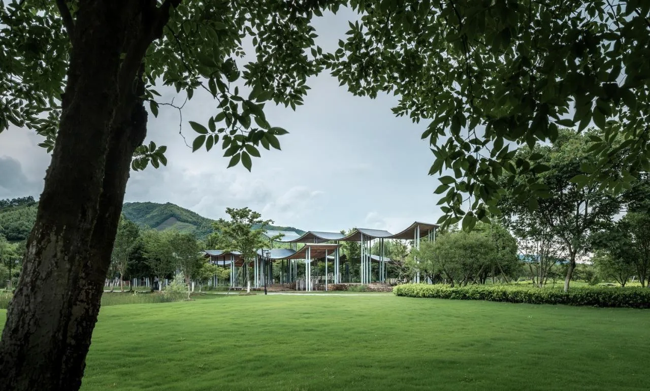 BIM Architecture | Jingshan Flower Sea Pavilion/Zhejiang Agriculture and Forestry University Landscape Design Institute+Hangzhou Dongwei Architecture