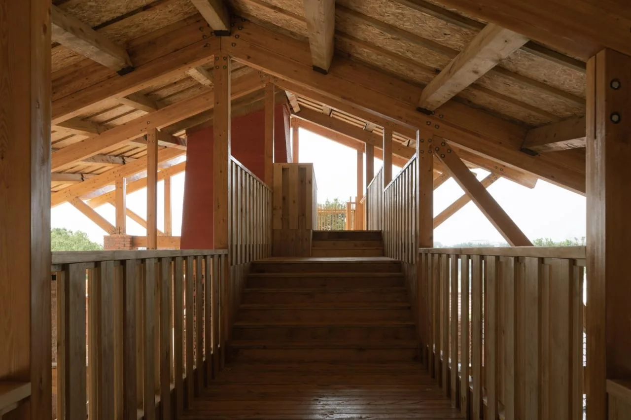 BIM Architecture | Anhui Qianshan Poomlong Kiln and Intangible Cultural Heritage Living Room/Grey Space Architecture Firm