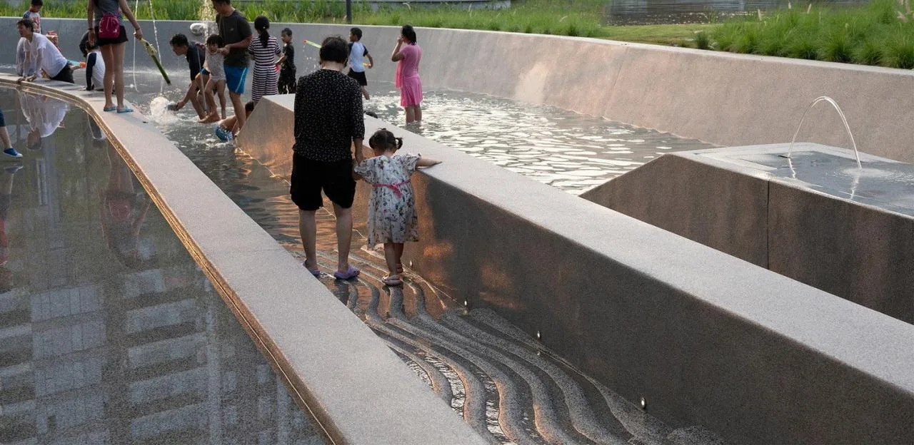 BIM Architecture | Landscape Design: Luhu Water Line Park/Lab D+H