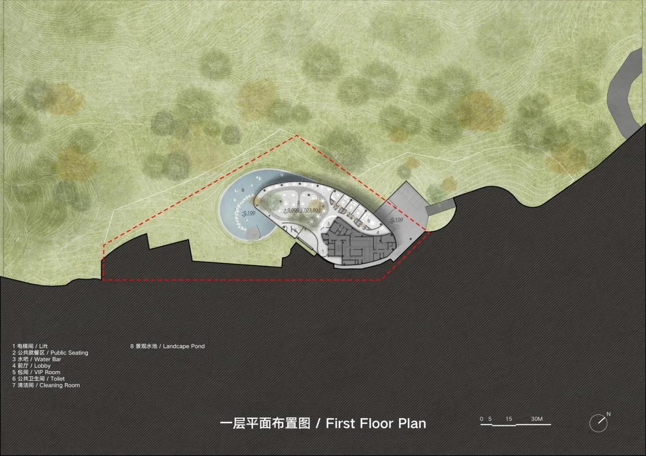 BIM Architecture | Longquan Mountain Mirror High Altitude Platform/BUZZ Architecture Firm