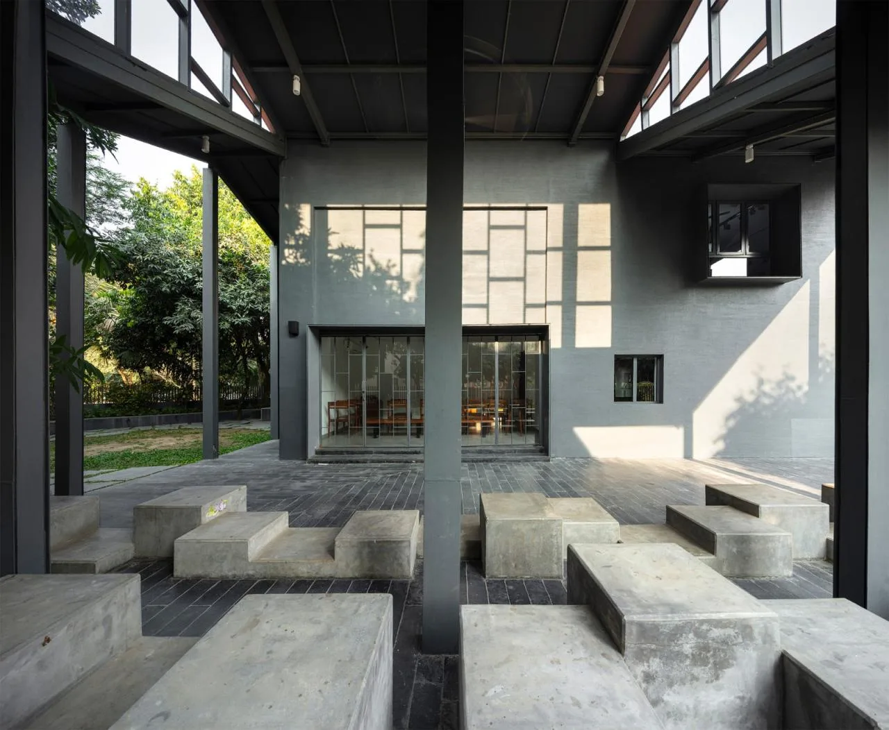 BIM Architecture | Arthshila Cultural Center - Cultural Adaptation and Reuse of Private Infrastructure/Abin Design Studio
