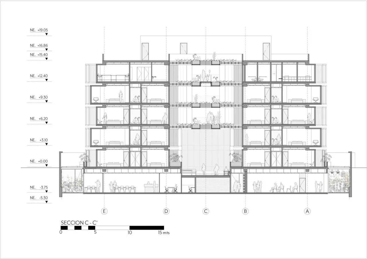 BIM Architecture | BA'RA Hotel/Plan: b arquitectos