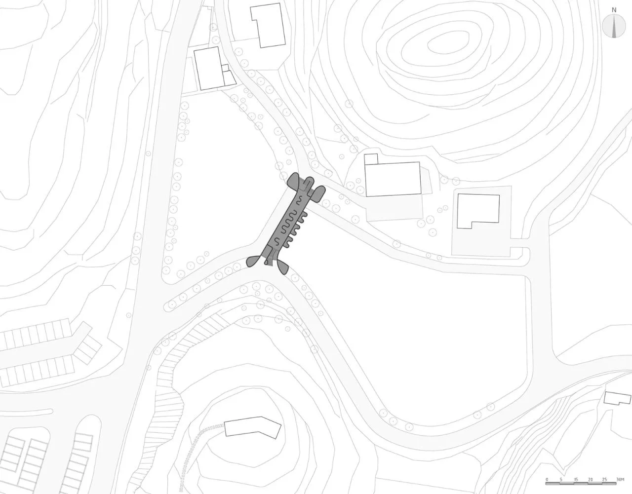 BIM Architecture | Bridge Toilet/Fengmao Building